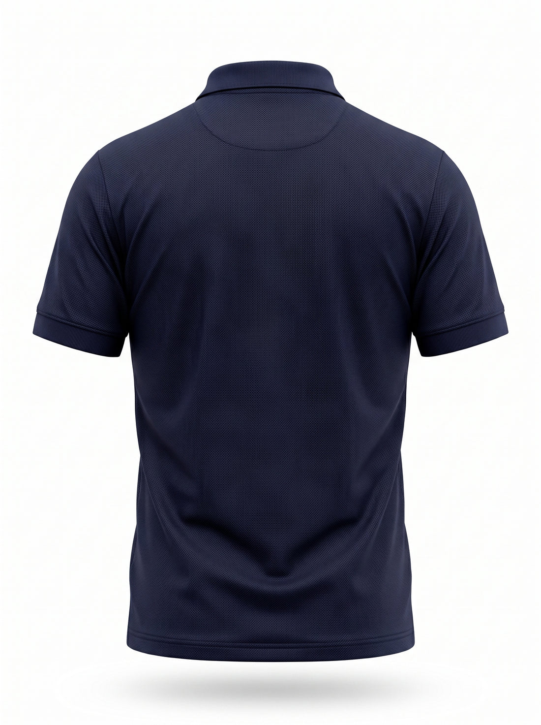 Bandhavgarh Unisex Polo Neck T-Shirt - Navy Blue