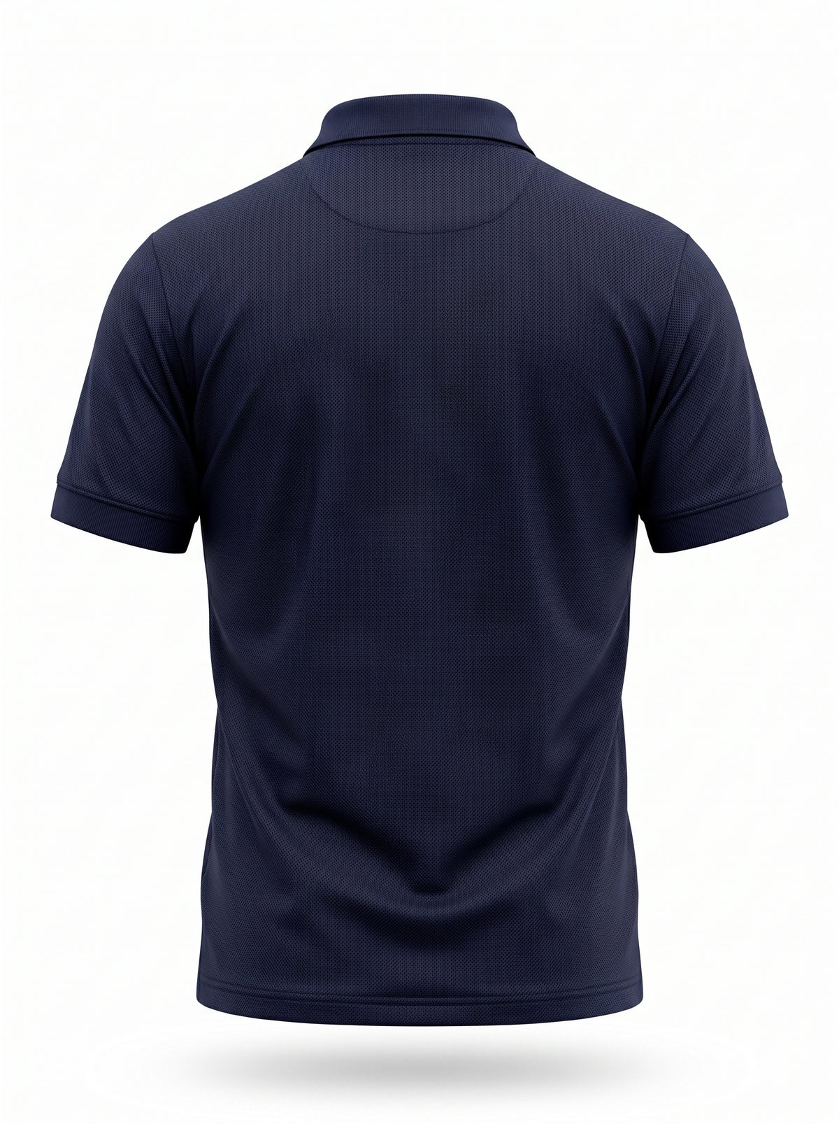 Hanthana Unisex Polo Neck T-Shirt - Navy Blue