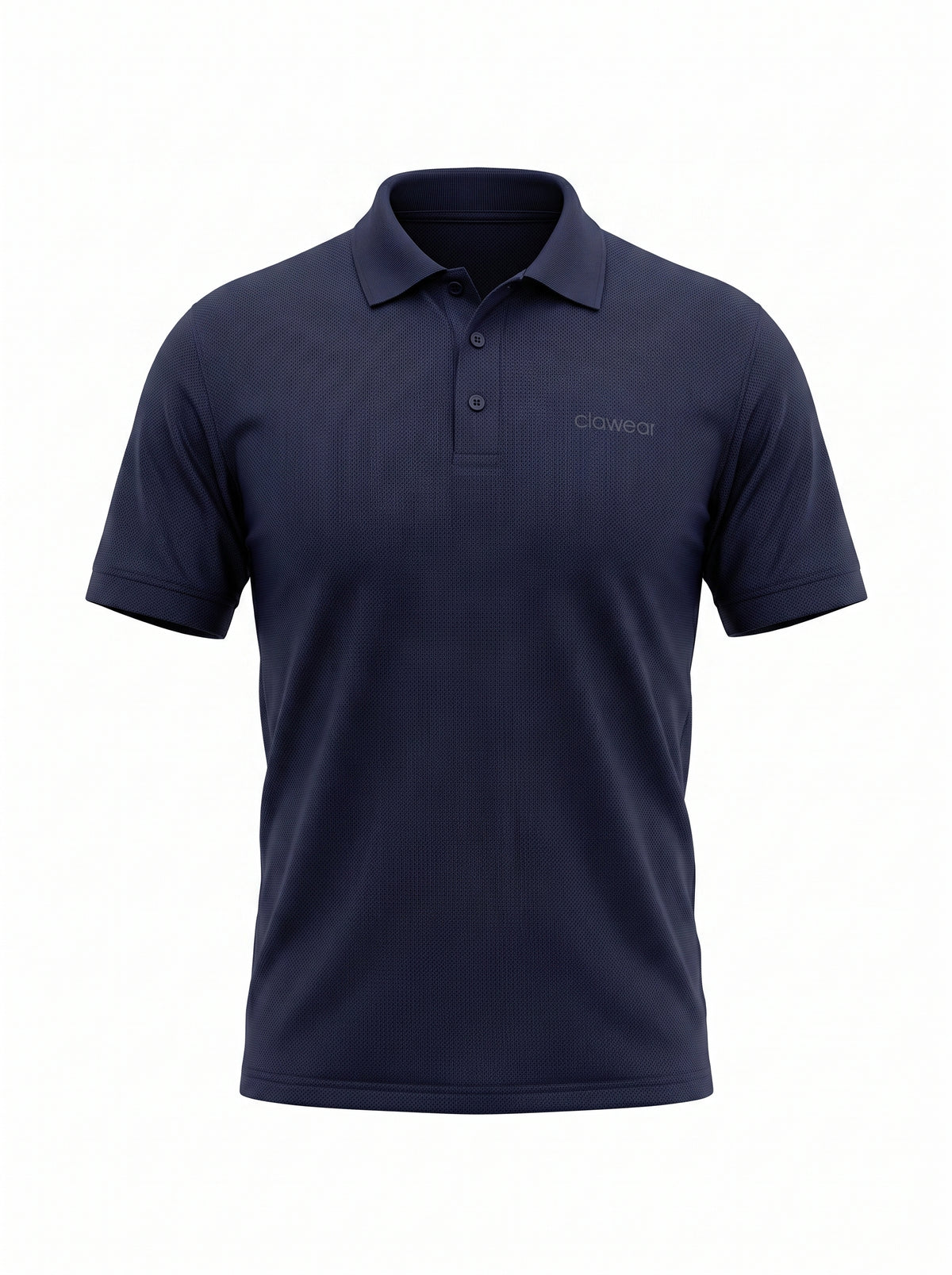 Hanthana Unisex Polo Neck T-Shirt - Navy Blue